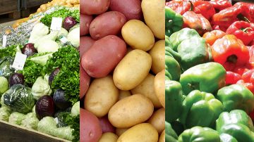 ảnh ghép về thực phẩm tươi sống