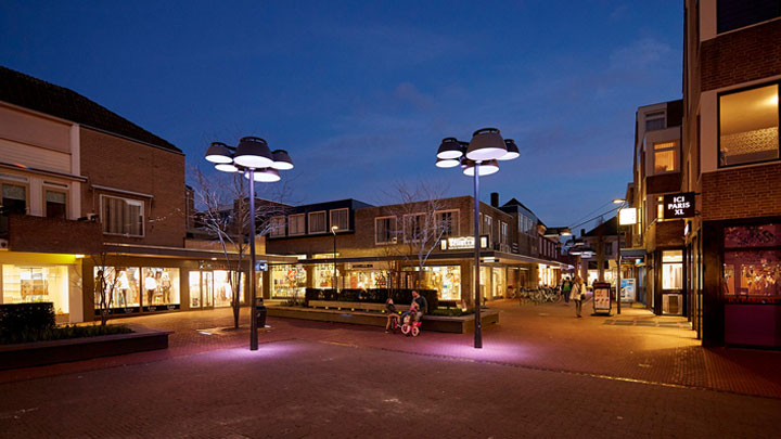 Chiếu sáng không gian công cộng ở Veghel, Hà Lan
